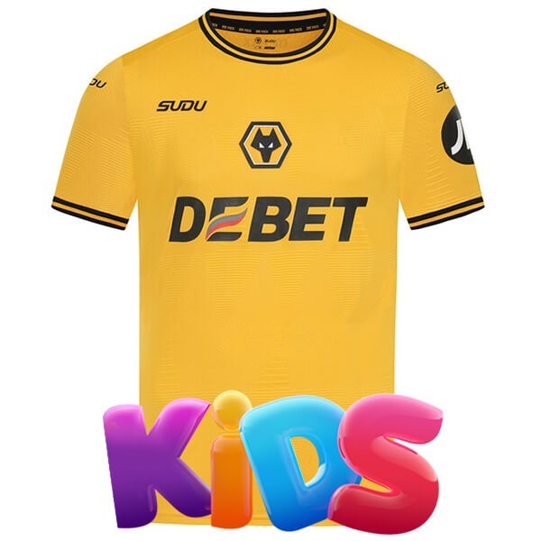 KIDS Wolverhampton Home Jersey 24/25