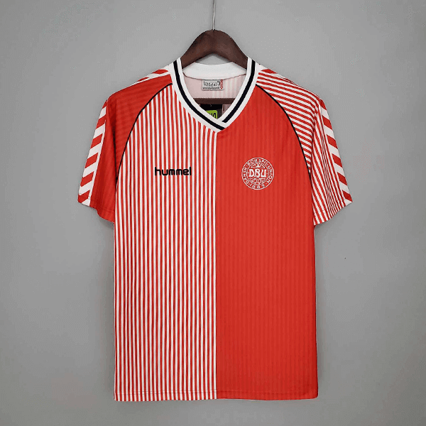 Denmark Home Jersey 1986