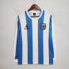 Argentina Home Long Sleeve Jersey 1986