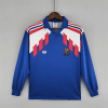 France Home Long Sleeve Jersey 88-90