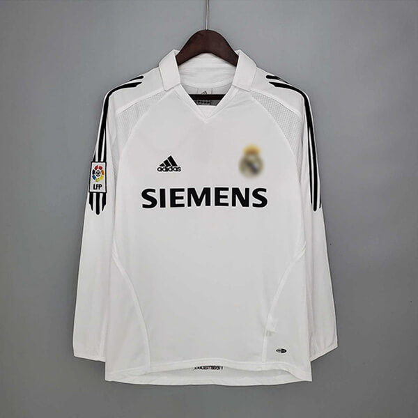 FC Madrid Home Long Sleeve Jersey 05-06