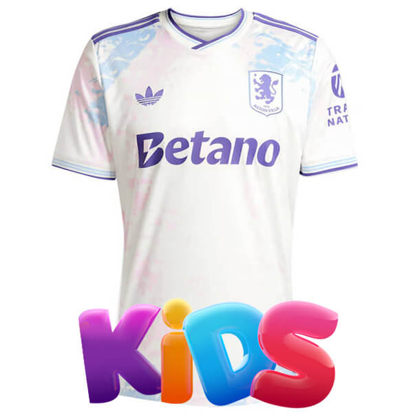 KIDS Aston Villa Third Jersey 25/26