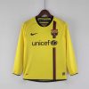 Barcelona Away Long Sleeve Jersey 08-09