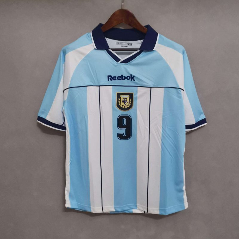 Argentina Home Jersey 2000