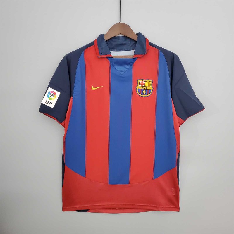 Barcelona Home Jersey 03-04