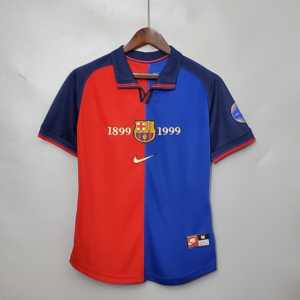 Barcelona Home 100th Anniversary Jersey 1999