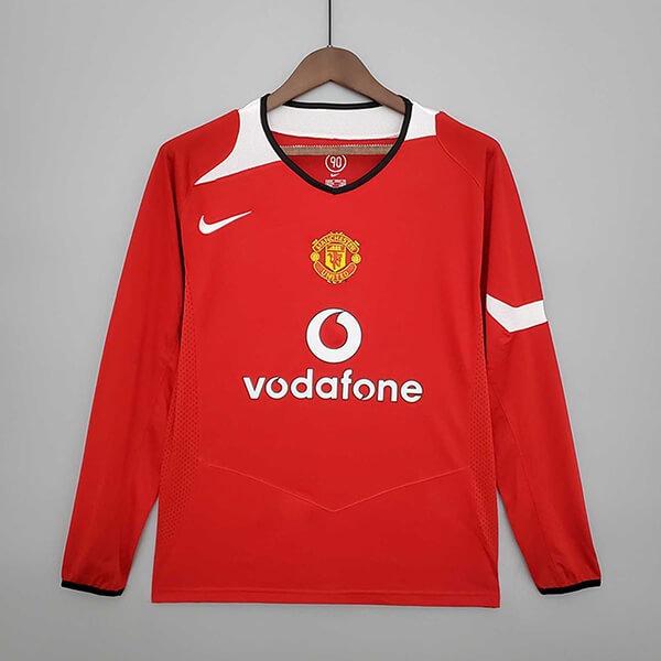 Man Utd Home Long Sleeve Jersey 04-06