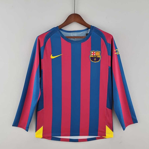Barcelona Home Long Sleeve Jersey 05-06