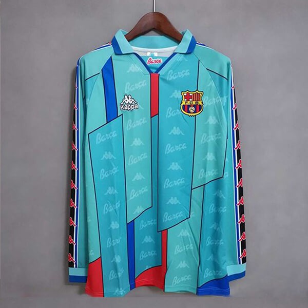 Barcelona Away Long Sleeve Jersey 96-97