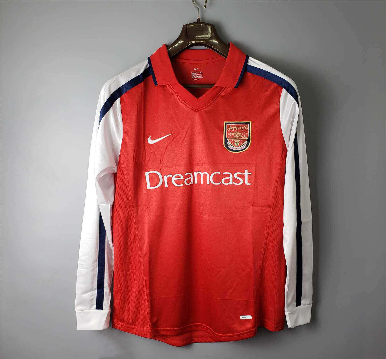 Arsenal Home Long Sleeve Jersey 00-01
