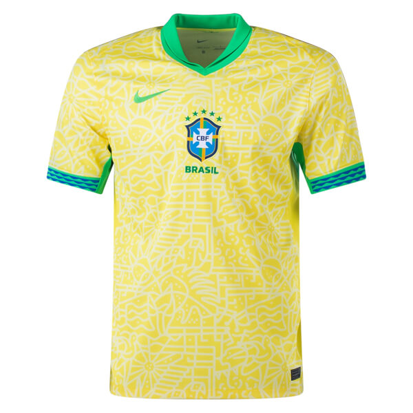 Brazil Home PLAYER VERSION Jersey 2024