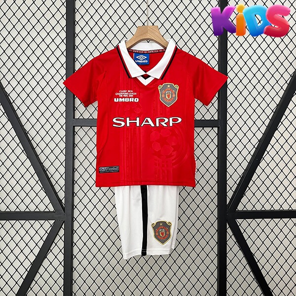 KIDS Man Utd Home Kit 99-00