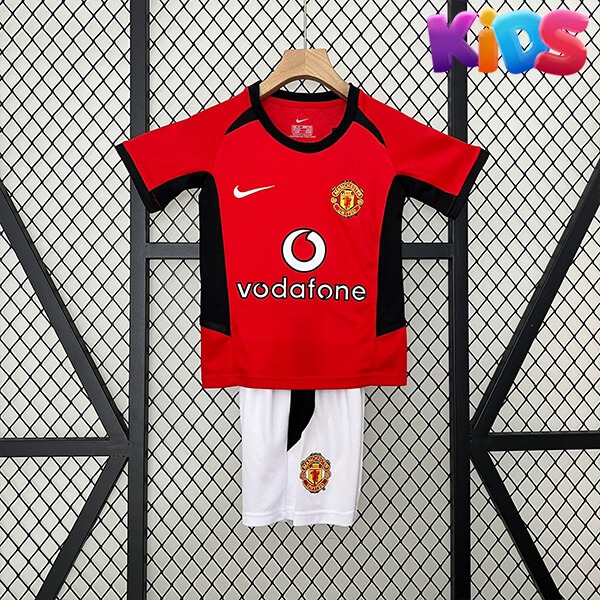KIDS Man Utd Home Kit 02-04
