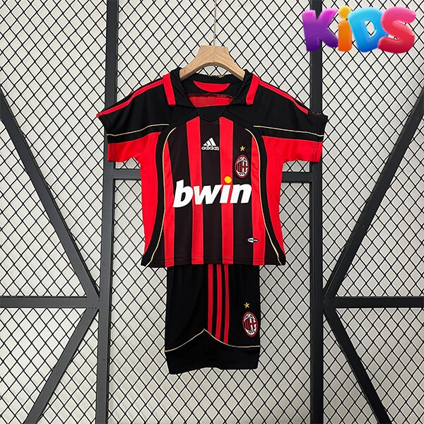 KIDS AC Milan Home Kit 06-07