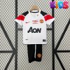 KIDS Man Utd Away UCL Final Kit 10-11