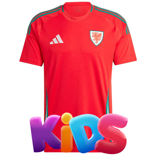 KIDS Wales Home Jersey 2024