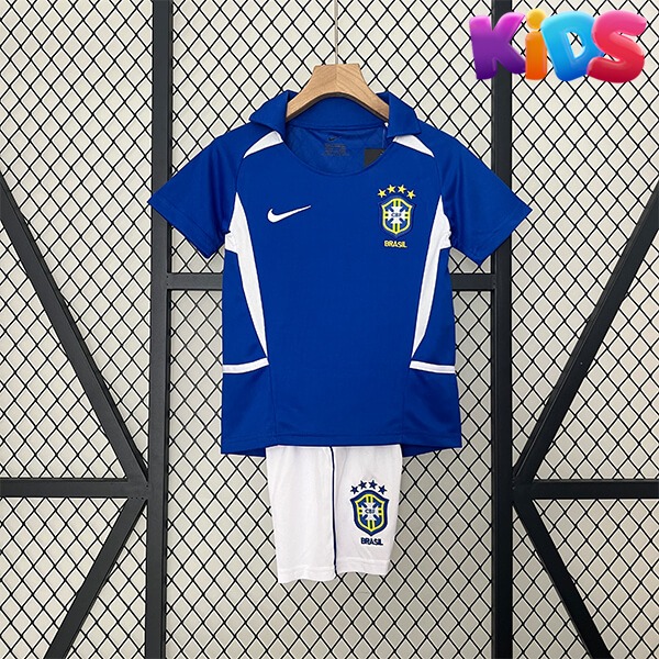 KIDS Brazil Away Kit 2002 