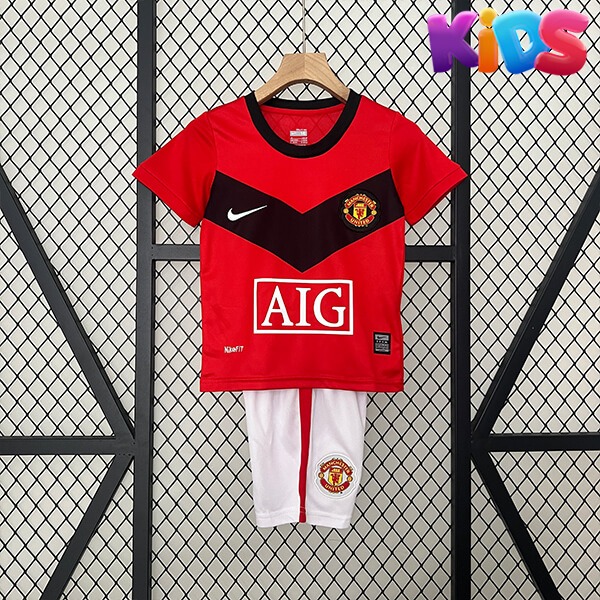KIDS Man Utd Home Kit 09/10