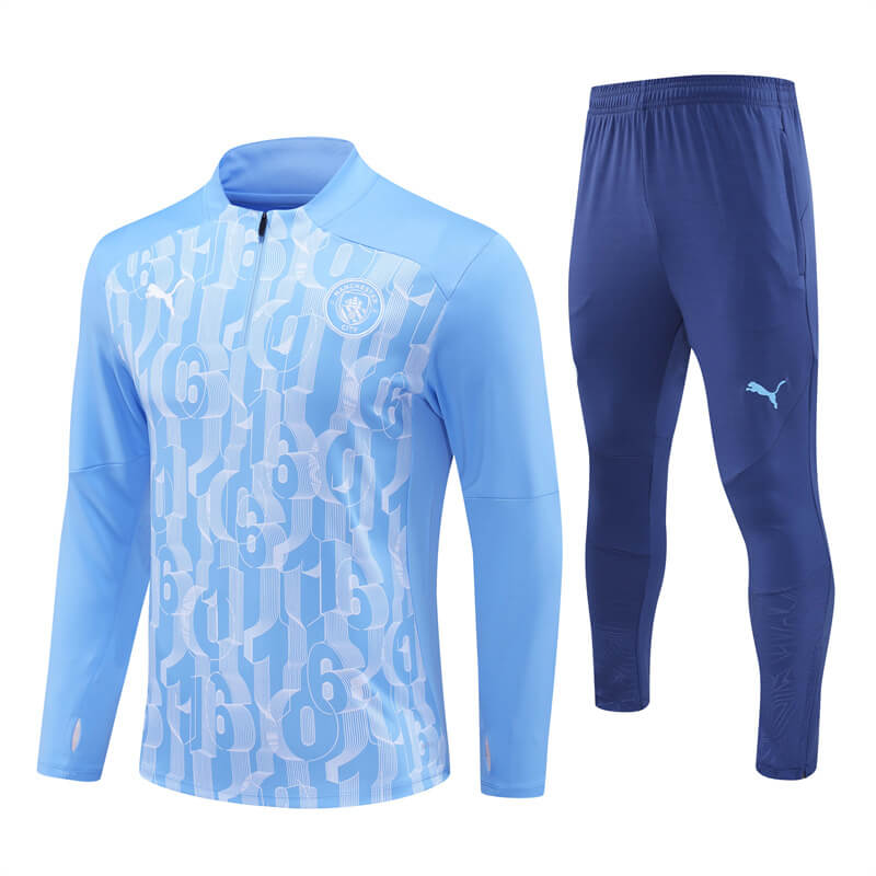 Man City Warm Top & Pants 24/25