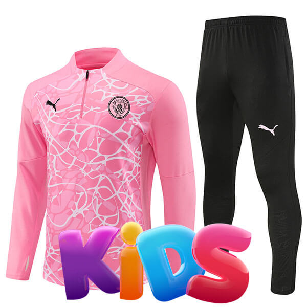 KIDS Man City Warm Top & Pants 24/25