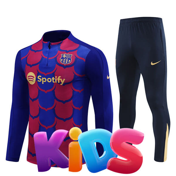 KIDS Barcelona Warm Top & Pants 24/25