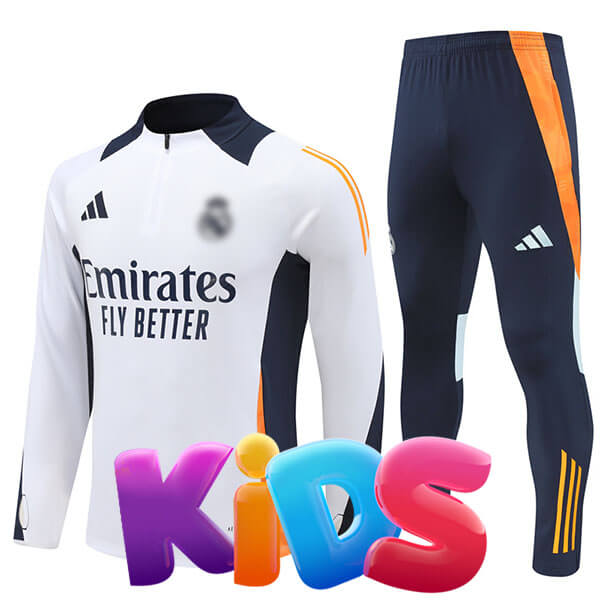 KIDS FC Madrid Warm Top & Pants 24/25