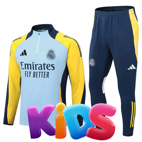 KIDS FC Madrid Warm Top & Pants 24/25