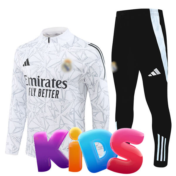 KIDS FC Madrid Warm Top & Pants 24/25