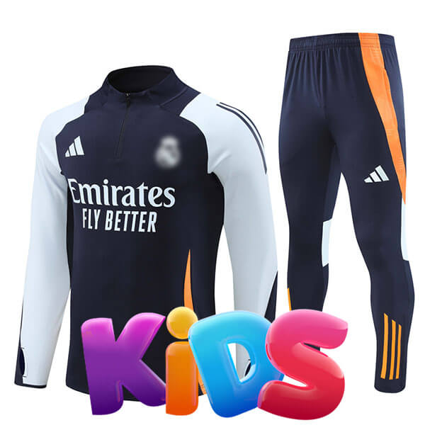 KIDS FC Madrid Warm Top & Pants 24/25