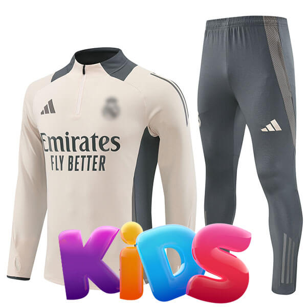 KIDS FC Madrid Warm Top & Pants 24/25