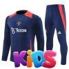 KIDS Man Utd Warm Top & Pants 24/25