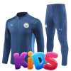 KIDS Man City Warm Top & Pants 24/25