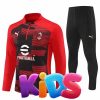 KIDS AC Milan Warm Top & Pants 24/25