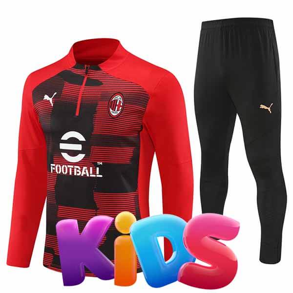 KIDS AC Milan Warm Top & Pants 24/25