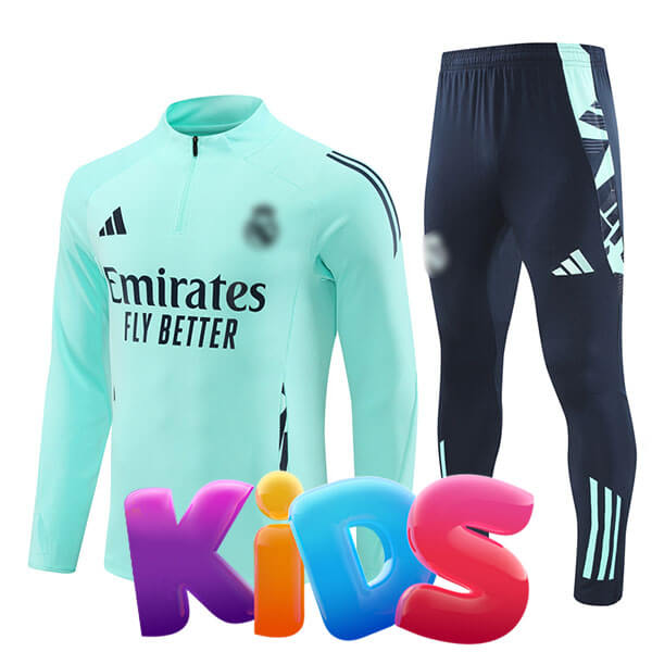 KIDS FC Madrid Warm Top & Pants 24/25