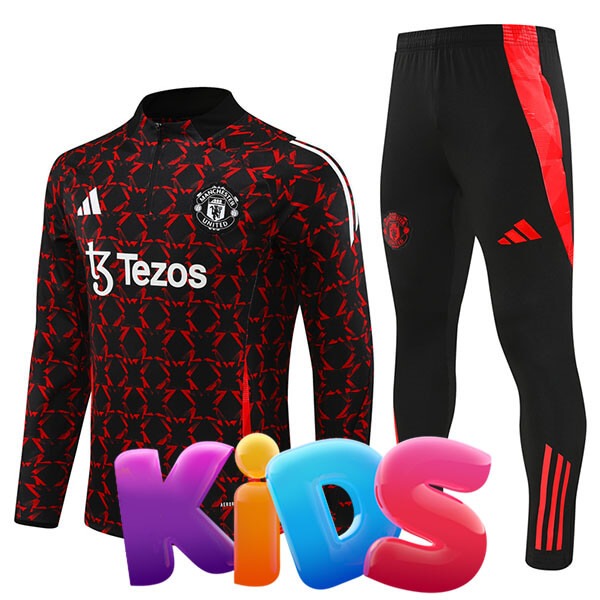 KIDS Man Utd Warm Top & Pants 24/25