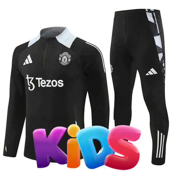 KIDS Man Utd Warm Top & Pants 24/25