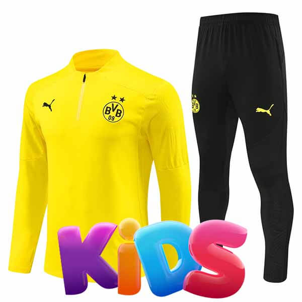 KIDS Borussia Dortmund Warm Top & Pants 24/25