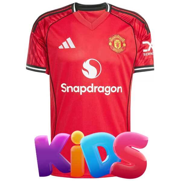 KIDS Man Utd Home Jersey 25/26